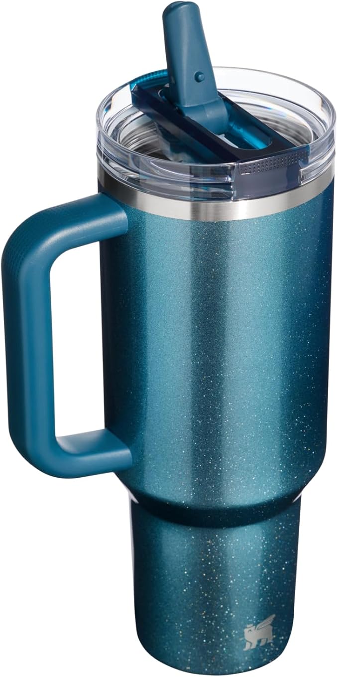 STANLEY Quencher ProTour Flip Straw Tumbler with Leakproof Lid | Built-In Straw & Handle | Cupholder Compatible for Travel | Insulated Stainless Steel Cup | BPA-Free