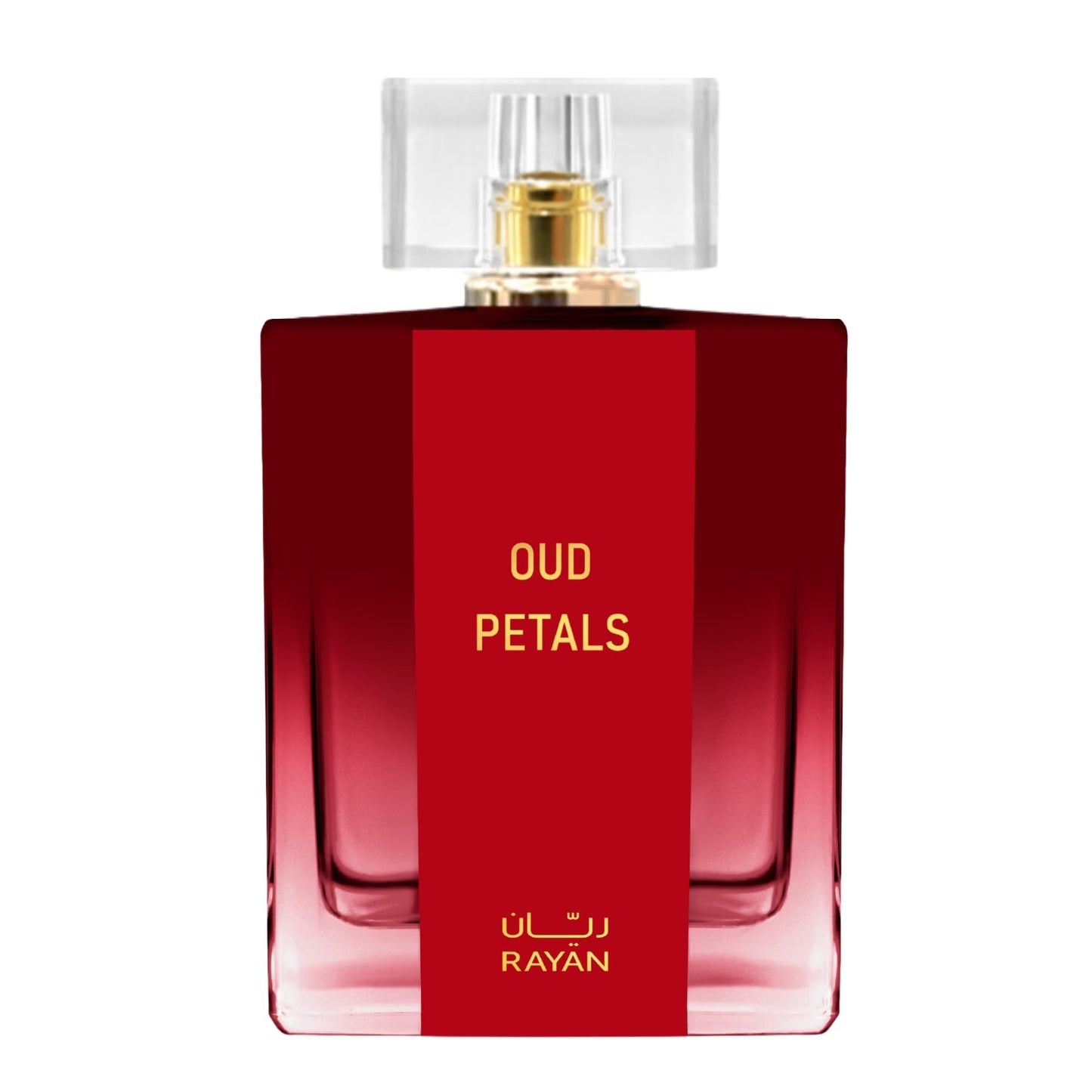 RAYAN Oud Petals Perfume for Women - Long Lasting Arabian Eau De Parfum, 100mL (3.34 Fl oz), Women Perfume with Rose Garden on Musk, Oud, Bergamot, Arabian Jasmine - Ideal Gift for Ramadan & Eid