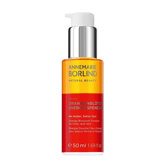 ANNEMARIE BÖRLIND – Orange Blossom Face Serum – Sustainably Sourced Facial Toner With Valuable Plant Oils to Protect the Skin Against Environmentally Induced Premature Aging – 1.69 Oz