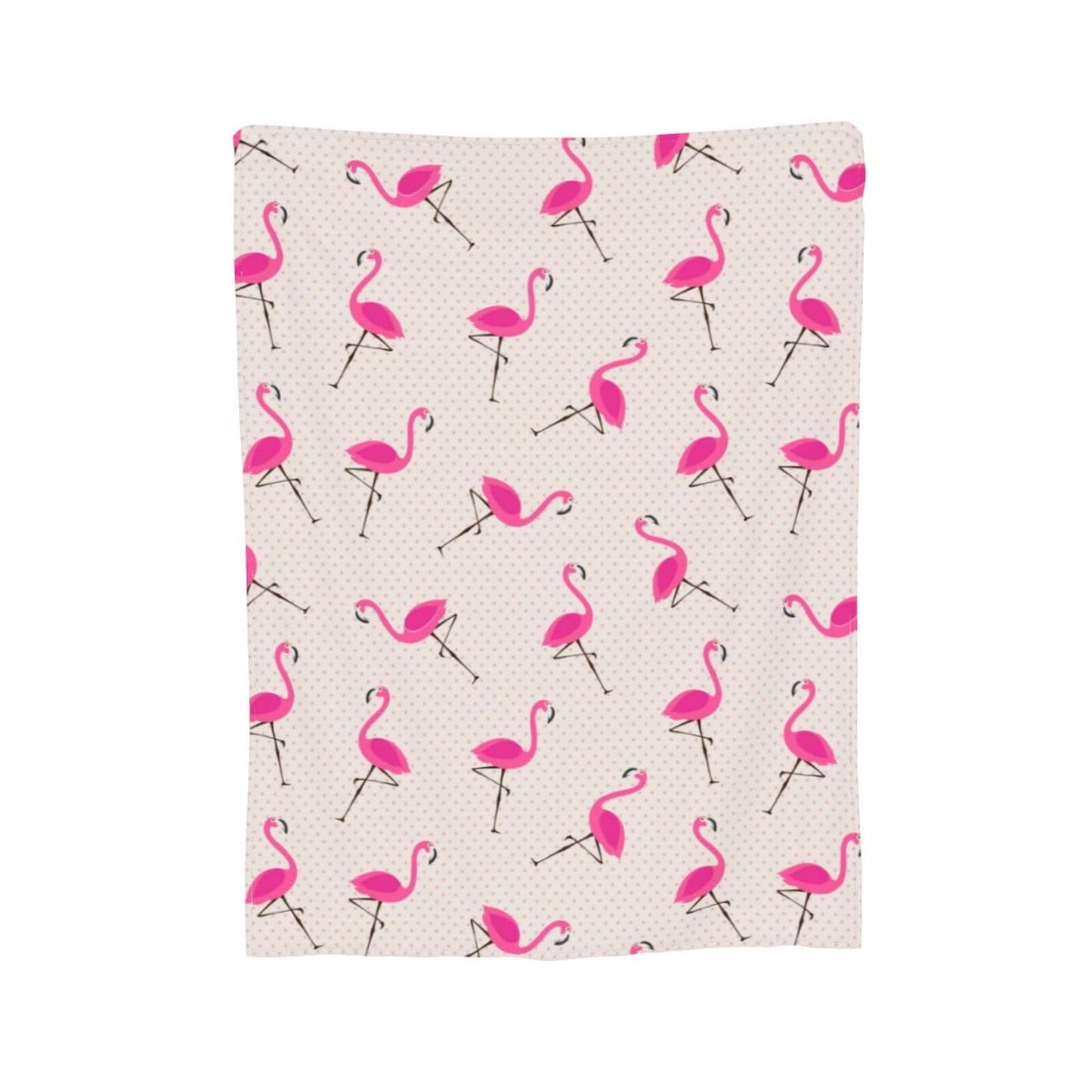 Duduho Pink Flamingos Bed Blanket Ultra Soft Throw Blanket All Season Warm Light Weight Cozy Plush Blankets for Home Bedroom Sofa Chair Travel, 40"X50"