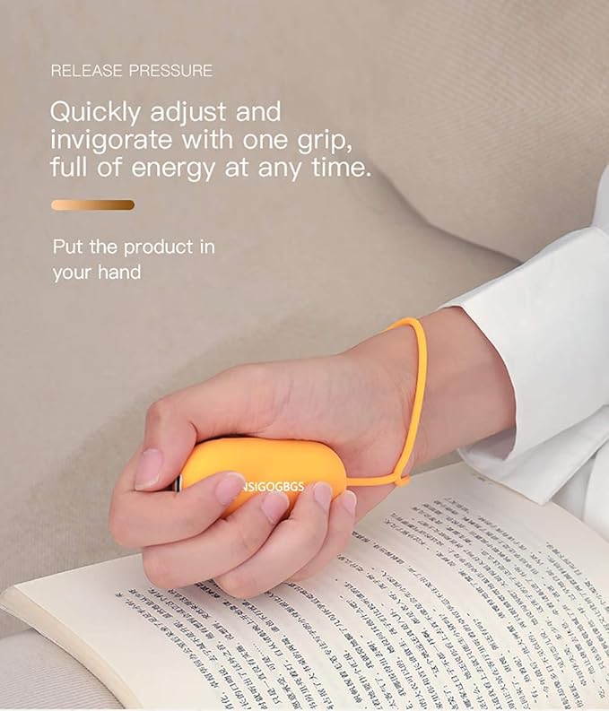 Brain Massage Adjust Heart Rate,Headache Focus Attention,Small and Easy to Carry,Improve Deep Sleep (Green)