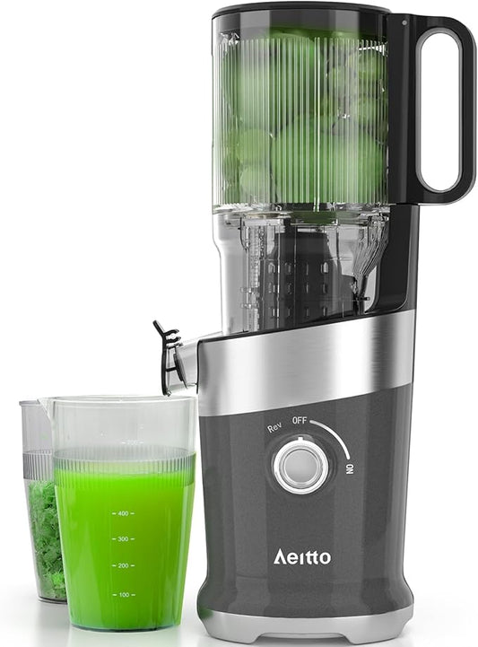 Juicer Machines Fits Whole Fruits, Self Feeding,4.35“
