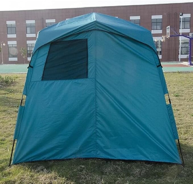 Outdoor Double Shower Tent Changing Room Privacy Portable Camping Shelters Oversize Space Instant Pop Up Privacy Tents for Camping