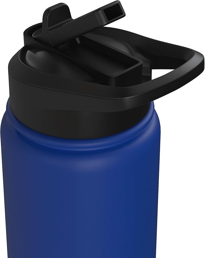 Just A Dad Who Always Came Back With The Milk Raccoon Retro Stainless Steel Insulated Water Bottle