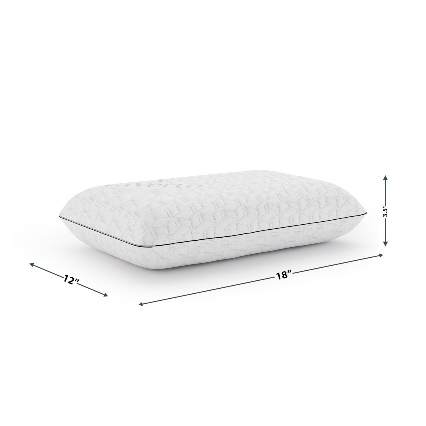 Vaverto Rose Pink Travel and Camping Pillow - Compressible Medium Firm Memory Foam, Viscose Made from Bamboo Cover, Machine Washable, Ideal for Backpacking, Airplane, Car Travel