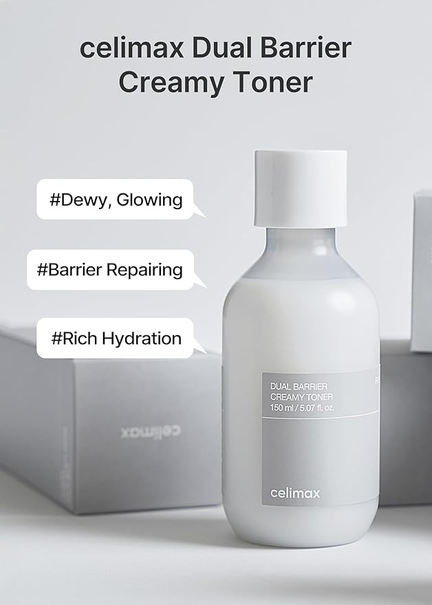 celimax Ji.Woo.Gae Heartleaf BHA Peeling Pad(60 Pads) + Dual Barrier Creamy Toner