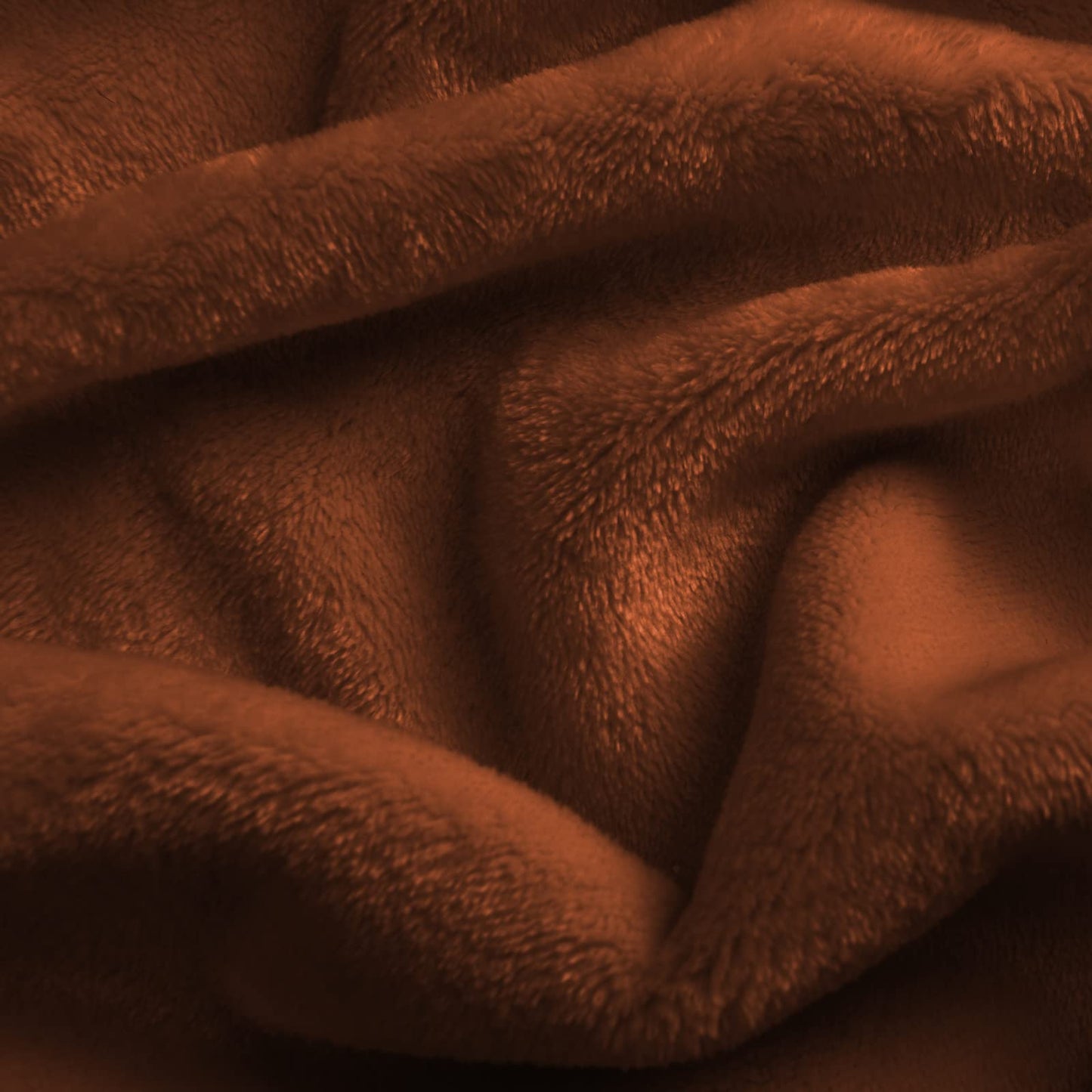 SOCHOW Flannel Fleece Blanket Throw Size, All Season Lightweight Super Soft Cozy Blanket for Bed or Couch, Caramel, 50x60 inches