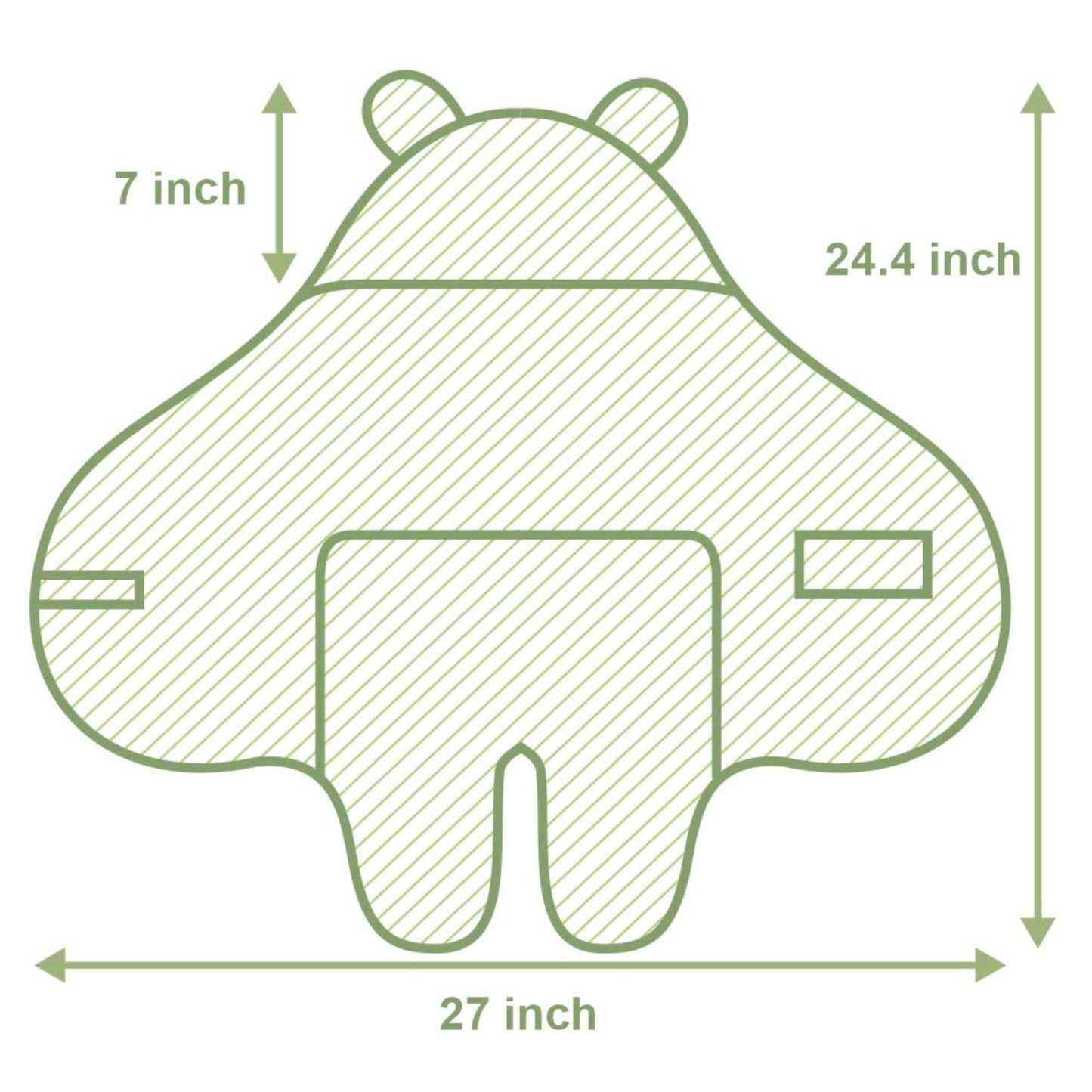 XMWEALTHY Cute Newborn Baby Boys Girls Blankets Plush Swaddle Blankets Brown