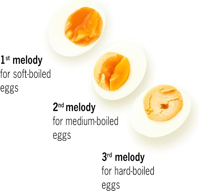Turtle BeepEgg – Egg Timer for Boiling Eggs – Musical Egg Cooker for Soft, Medium, Hard Boiled Eggs – Food Safe – Singing Floating Egg Timer – Egg Cooker for 3 Levels of Doneness - Brainstream