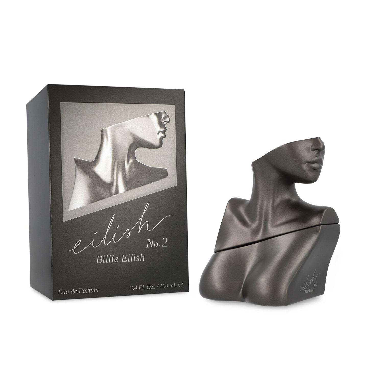 Billie Eilish No. 2 Eau de Parfum Perfume for Women, Woody + Floral Fragrance, Notes of Apple Blossom, Wild Poppy Flower and Palo Santo, 3.4 Fl Oz