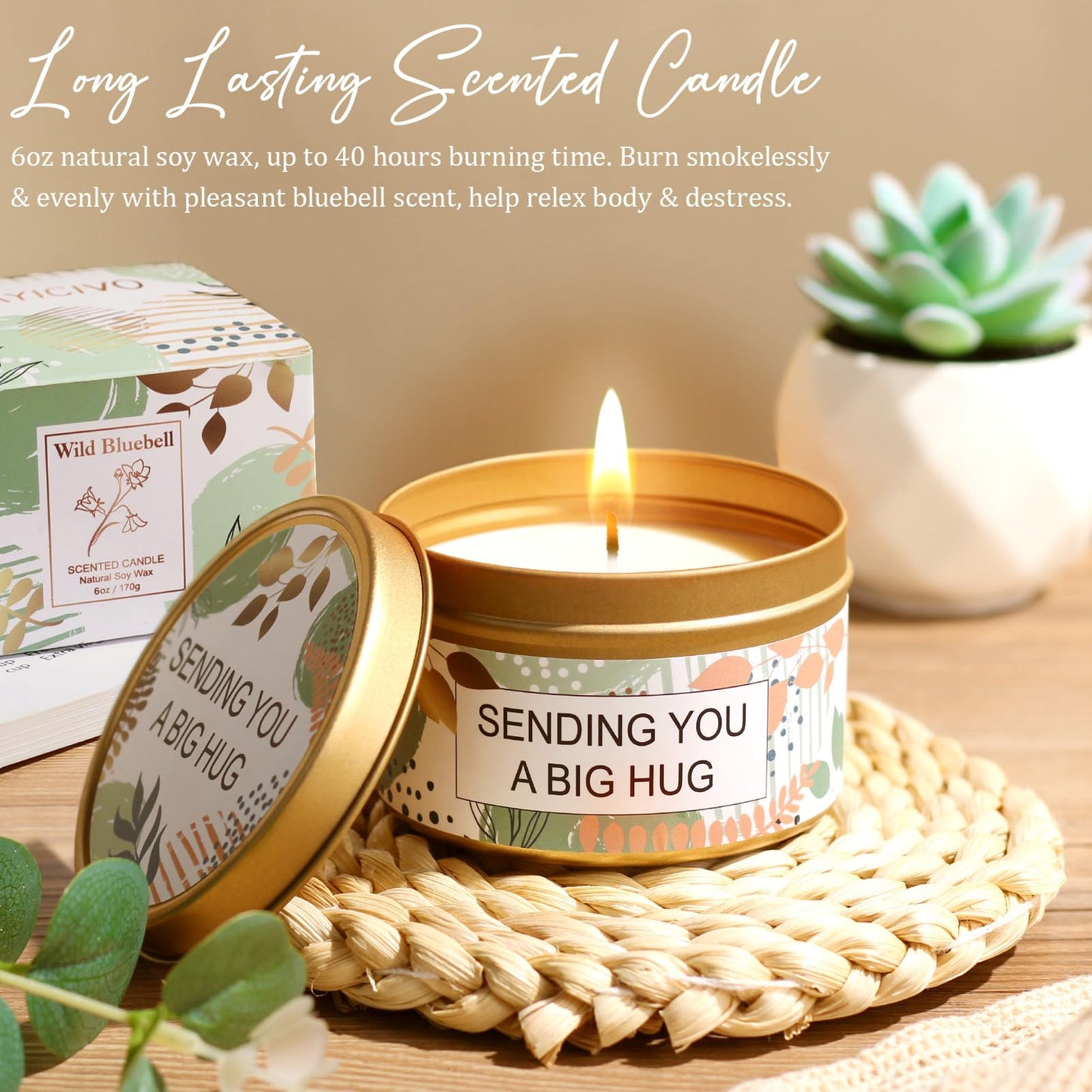 Self Care Gifts for Women Get Well Soon Gifts Basket, Birthday Gifts for Women Care Package Relaxing Spa Gifts Thinking of You Gifts w/ Blanket, Unique Mothers Day Gifts for Mom Her Friend Sister Wife