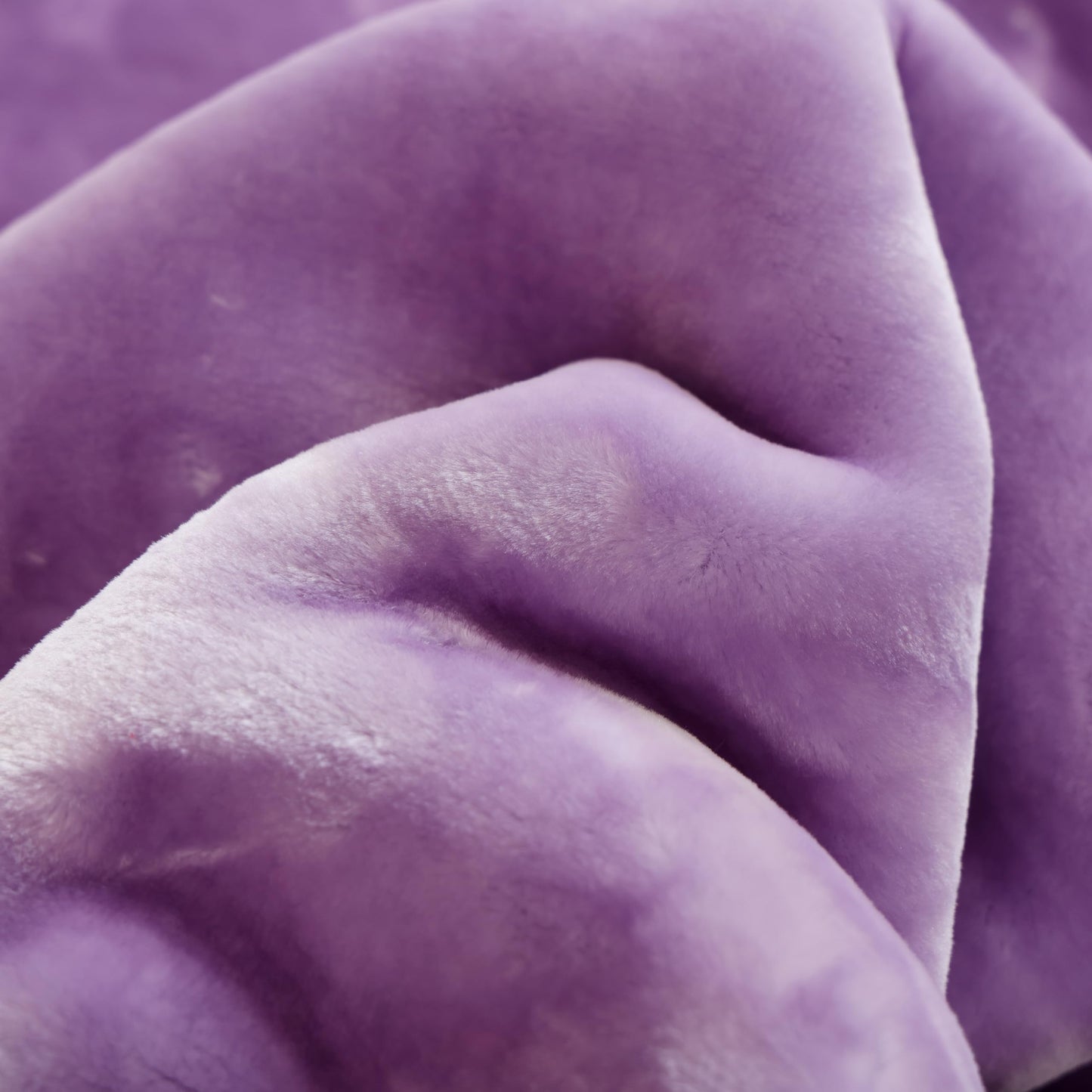 Hiyoko 11.5lbs Heavy 2Ply Embossed Blanket Reversible - Thick Warm Korean Mink No-Lints, Valentine’s San Marcos Fleece Blanket, Mexican Blankets for Adults 85" x 95" Burgundy/Lavender