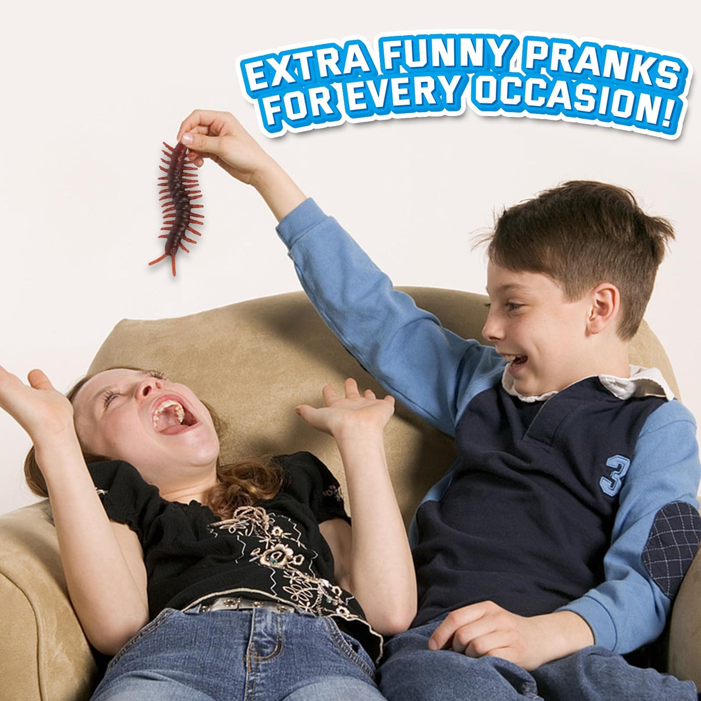 Think Wing Prank Kit Funny Gag Gifts, Joke Box Ultimate Gift Set, Practical Jokes Perfect Party Favors 30 PCS Pranks for Kids Adults, April Fools Jokes Toys