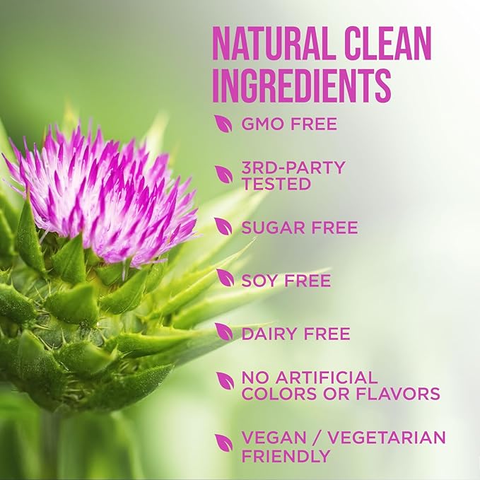 Liver Cleanse Detox & Repair Supplement – 21 Herb Formula with Milk Thistle, Dandelion, Artichoke, Chicory Root & Beet – Natural Liver Support for Detox & Wellness – Non-GMO, Vegan – 120 Capsules