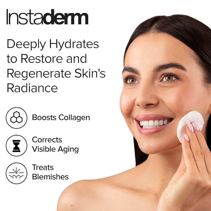 Anti-Aging Resurfacing Pads – Smooth’s Fine Lines, Wrinkles, Dark Spots & Skin Roughness to Enhance the Skins Texture & Tone for Radiant Glow.