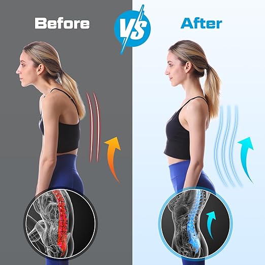 NEENCA Professional Back Brace for Herniated Disc, Lower Back Pain Relief, Lumbar Strain | Adjustable Lumbar Support Belt for Men and Women | Ideal for Work, Lifting, Posture Correction, Sciatica, Scoliosis (Gray, XXX-Large)