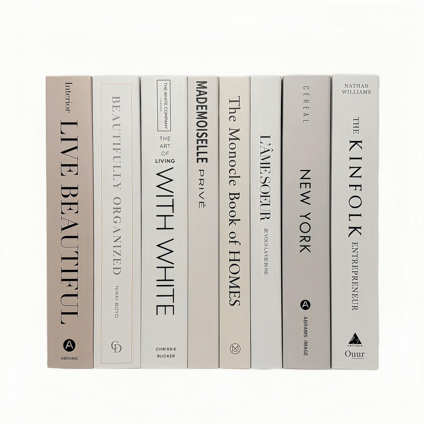 8 Pack Decorative Books, Ediactcyl Decoration Faux Books for Hardcover Home Decor | Fake Book Stacks Display for Bookshelf Room Decor (M27)