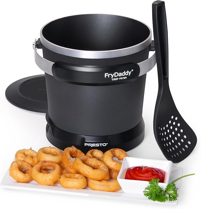 Presto 05420 FryDaddy Electric Deep Fryer,Black