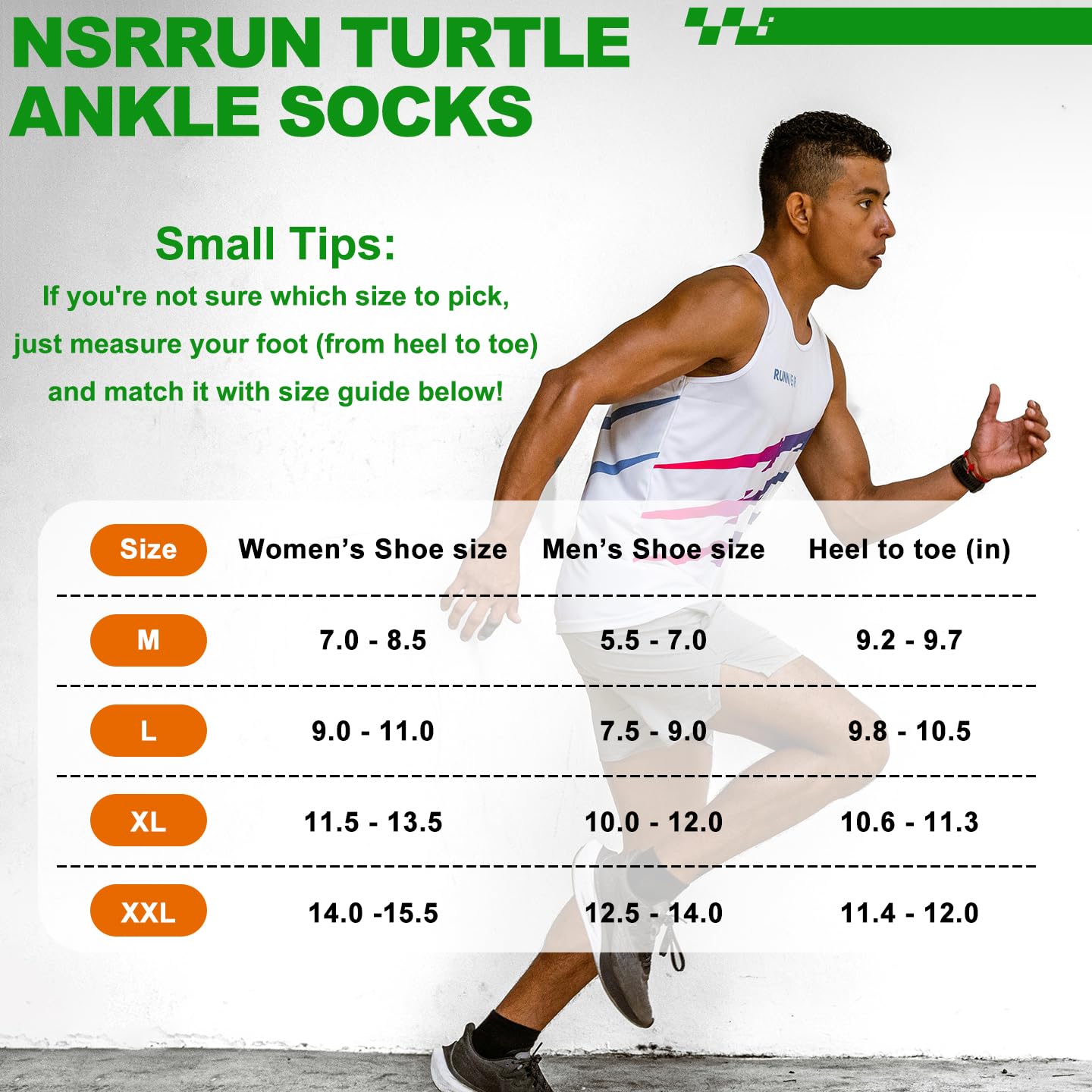 NSRRUN TURTLE Wool Compression Ankle Socks - Cozy Cushioned Hiking Running for Men Women - Thick Warm Durable, XX-Large, Black, 6 Pairs