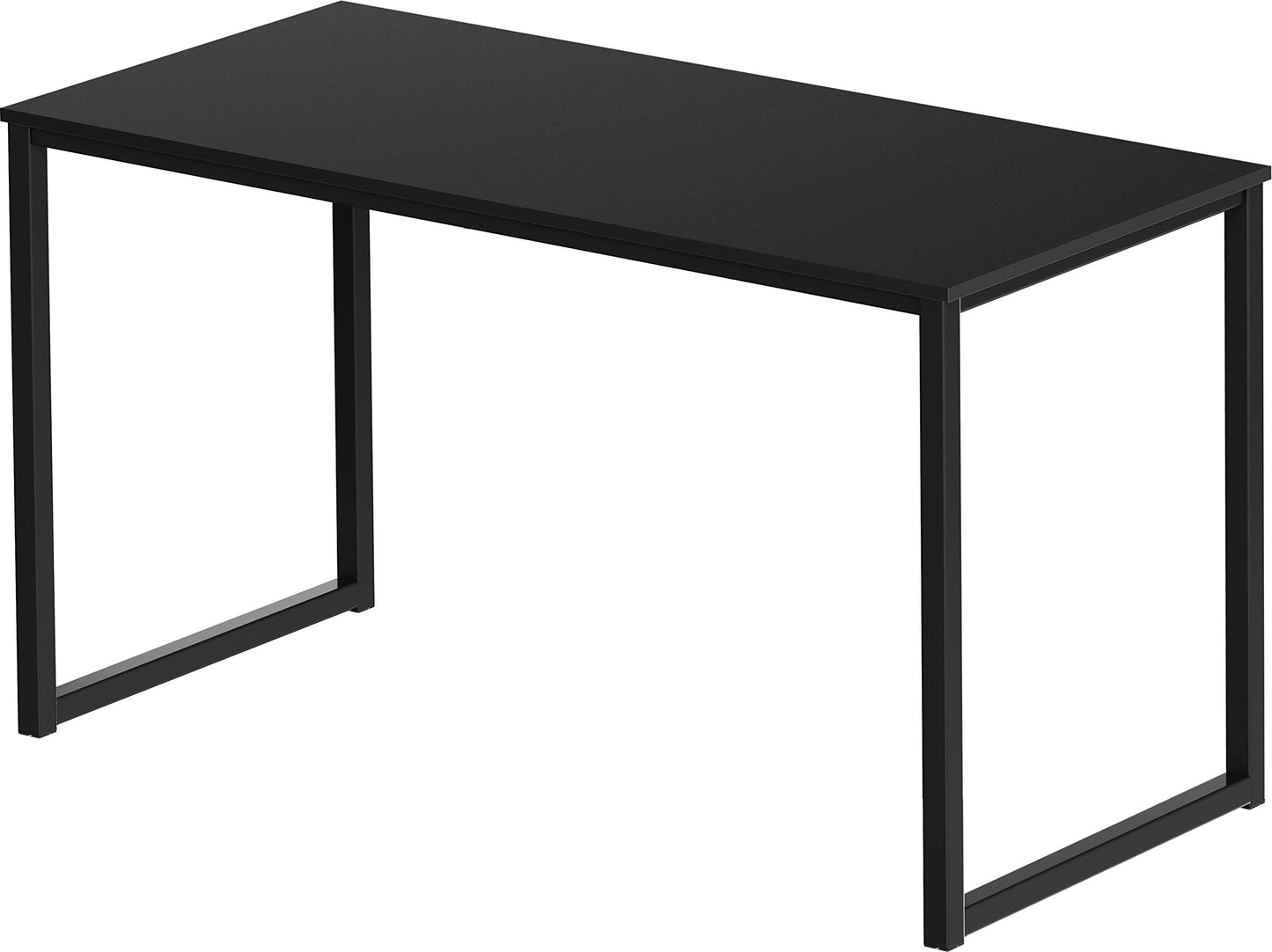 SHW Mission 48-Inch Home Office Computer Desk, Black