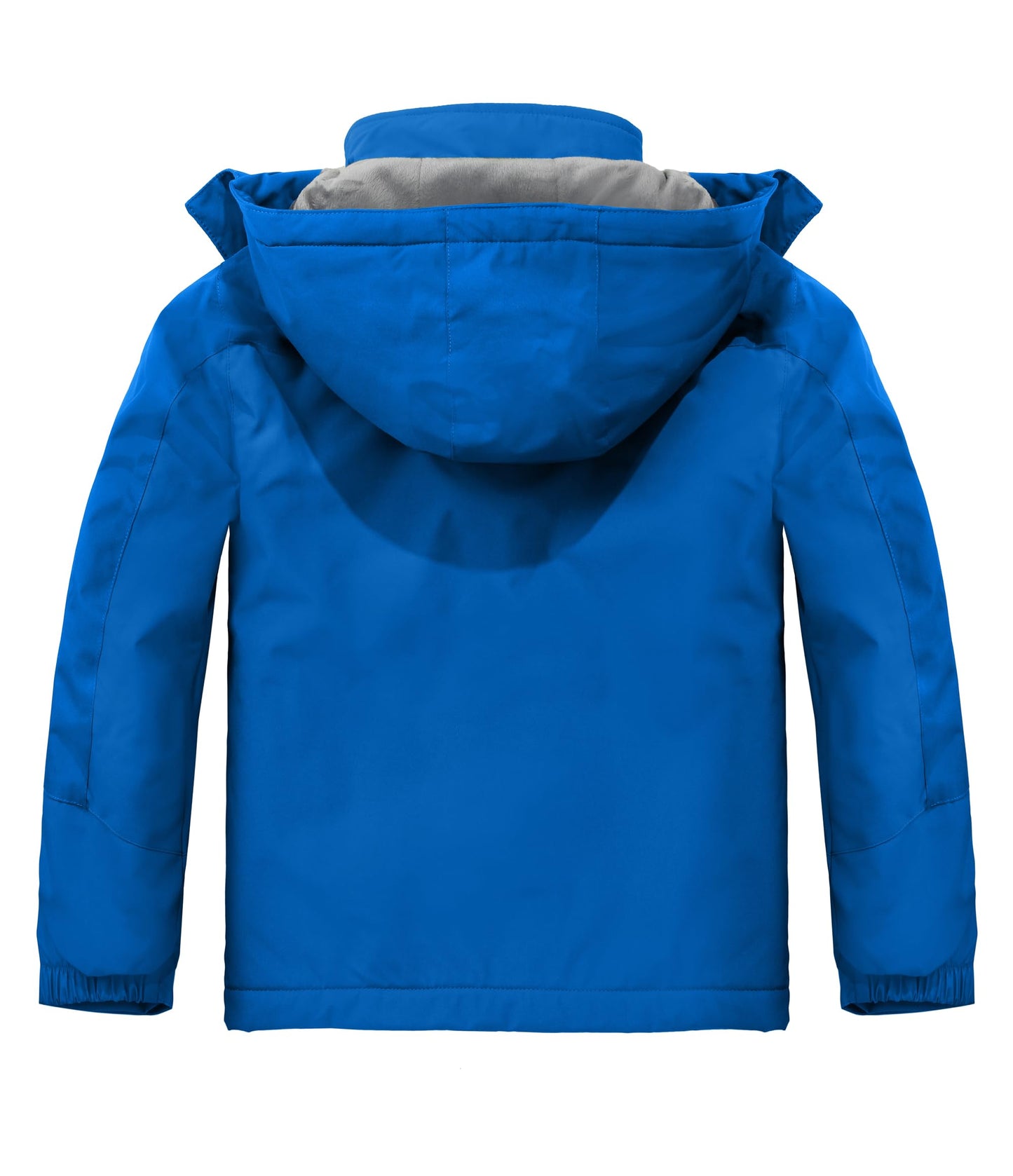 Spmor Boys Waterproof Ski Jacket Warm Coat Windproof Winter Snowboarding Jacket Solid Blue 6/7