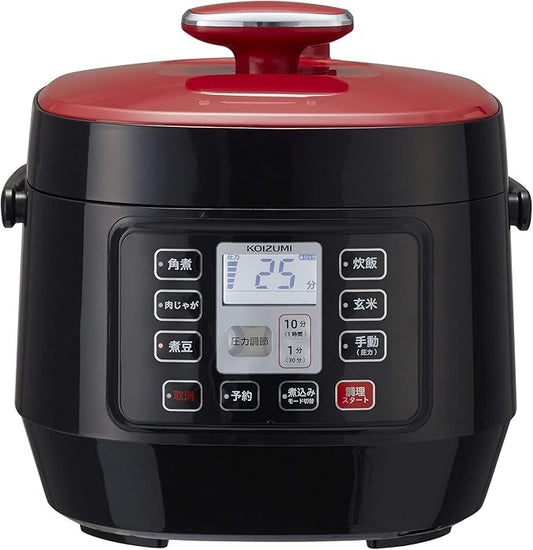Koizumi Microcomputer Electric Pressure Cooker KSC-3501/R (RED)【Japan Domestic Genuine Products】