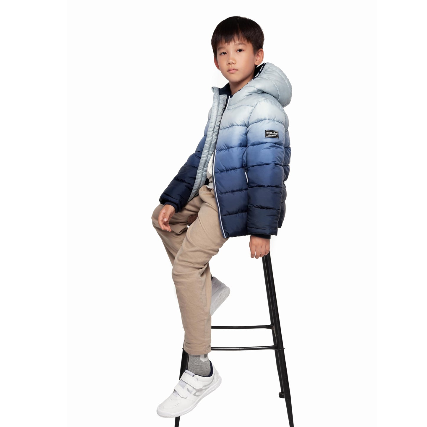Rokka&Rolla Boys' Heavyweight Puffer Jacket Warm Fleece Lined Winter Coat