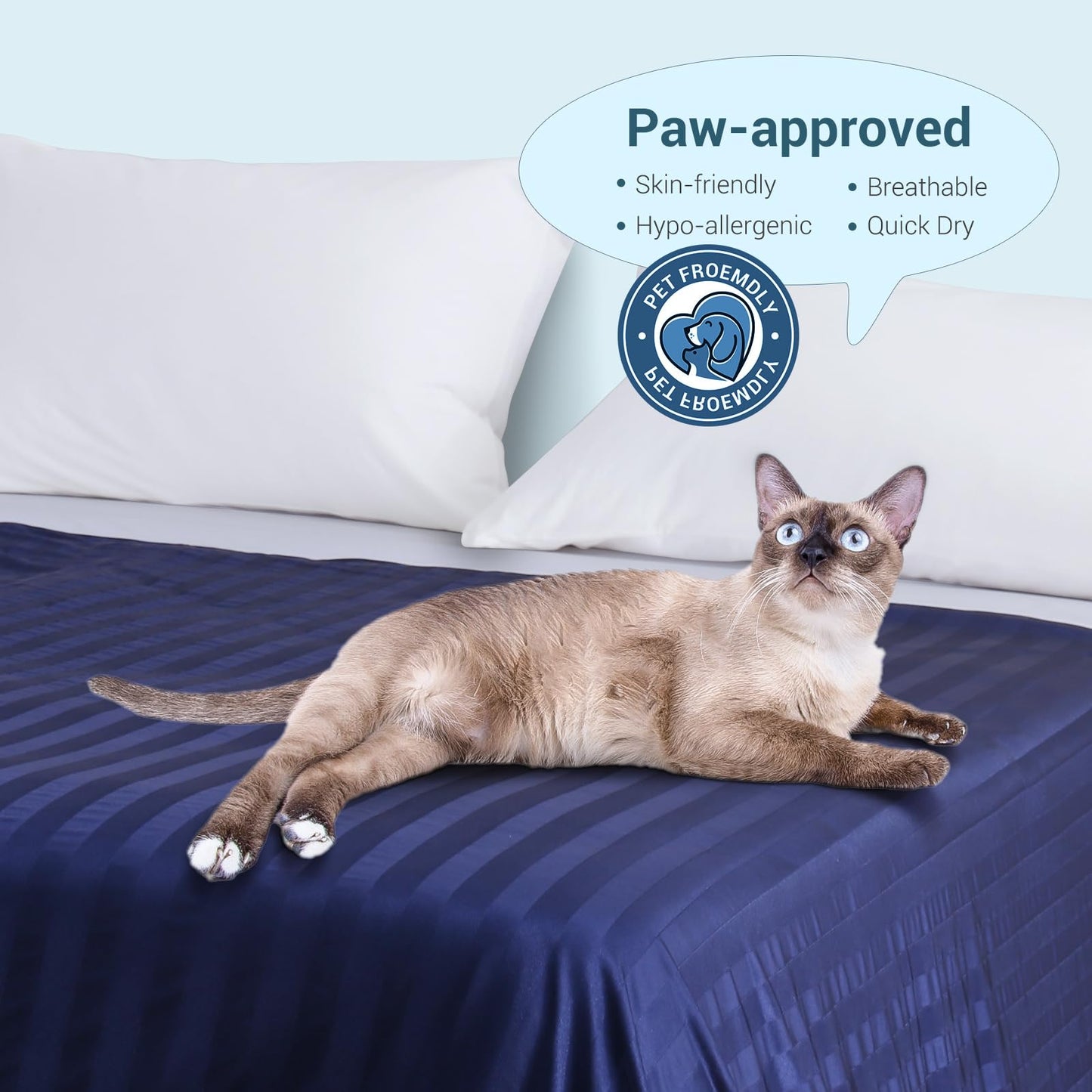 Elegear Revolutionary Cooling Blanket Queen, Absorbs Heat to Keep Body Cool for Night Sweats, Double Sided Arc-Chill3.0 Cool Fiber Q-Max>0.5, Lightweight Summer Cold Blankets Sleeping 79" x 86"
