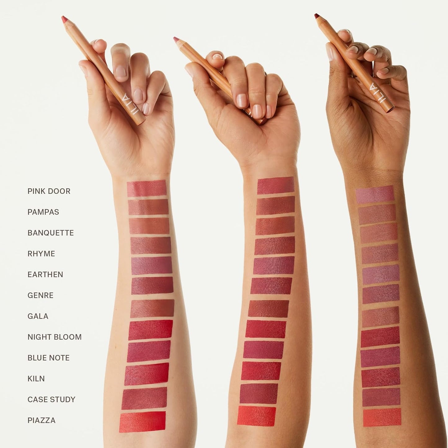 ILIA - Lip Sketch Hydrating Crayon | Hydrate, Plump, Smooth, Strengthen | Long Lasting up to 12-Hours, Bleed-Resistant, Soft-Matte | Barrier-Building, Non-Toxic, Cruelty-Free (Genre)