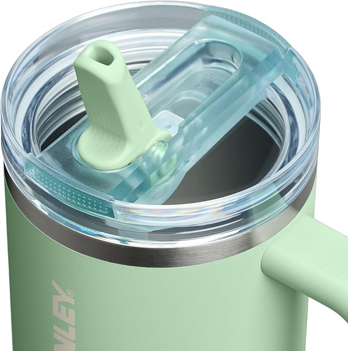 STANLEY Quencher ProTour Flip Straw Tumbler with Leakproof Lid | Built-In Straw & Handle | Cupholder Compatible for Travel | Insulated Stainless Steel Cup | BPA-Free