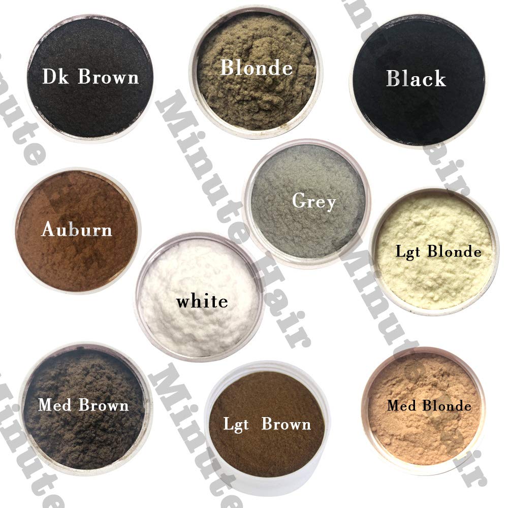Hair Building Fibers 100 Grams (3.5 oz) Minute Hair Refill Hair Loss Concealer That You Can Use for Your Bottles From Competitors Like Toppik, Xfusion (Black)