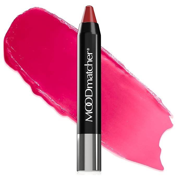 MOODmatcher original Color Changing Lipstick – 12 Hours Long-Lasting, Moisturizing, Smudge-Proof, Easy to Apply Creamy Lipstick, Glamorous Personalized Color, Premium Quality – Made in USA (Red)