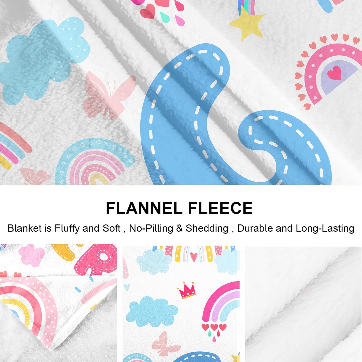 Winkwarm Big Sister Gift - Ultra Soft Flannel Throw Blanket, 50" x 60"