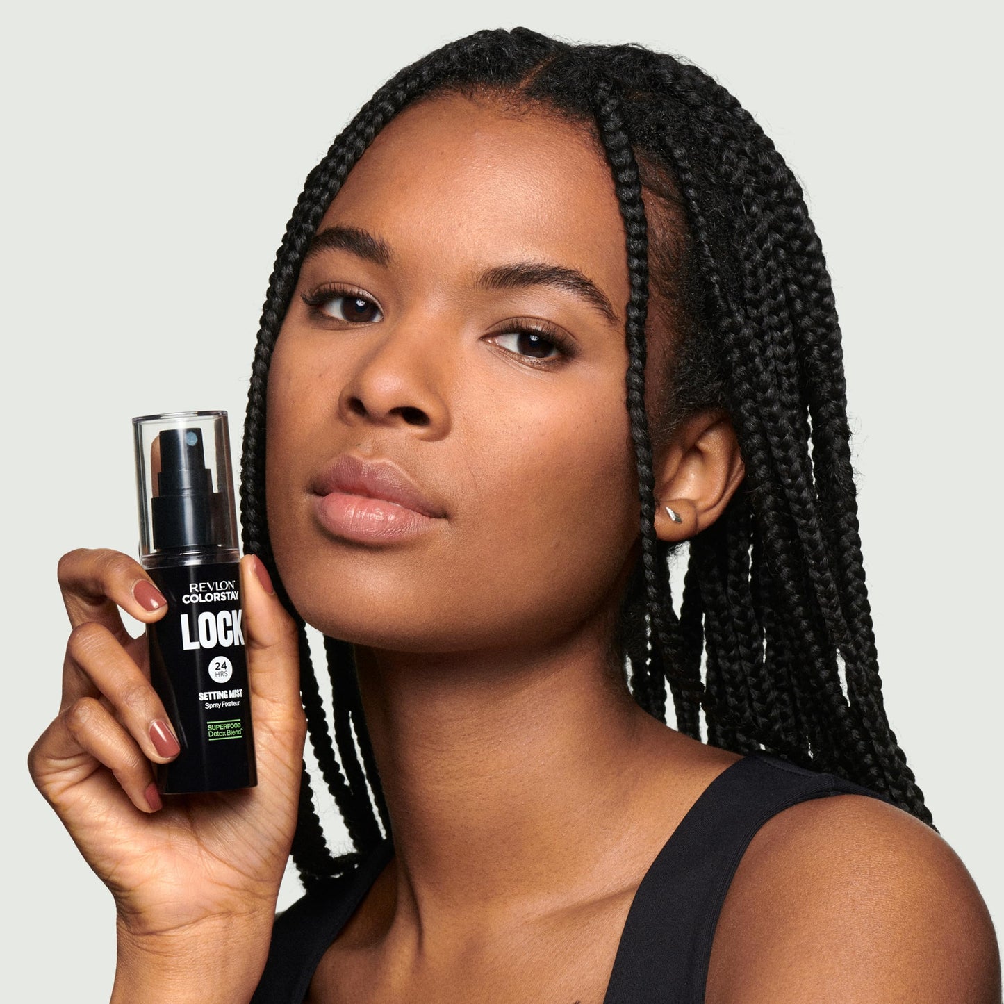 Revlon Colorstay 24 Hr Lock Setting Mist, Keeps Face Makeup from Melting & Fading, Mattifying, Blurring & Oil Absorbing Spray, Transfer-Proof & Mask Friendly, 1.9 fl oz