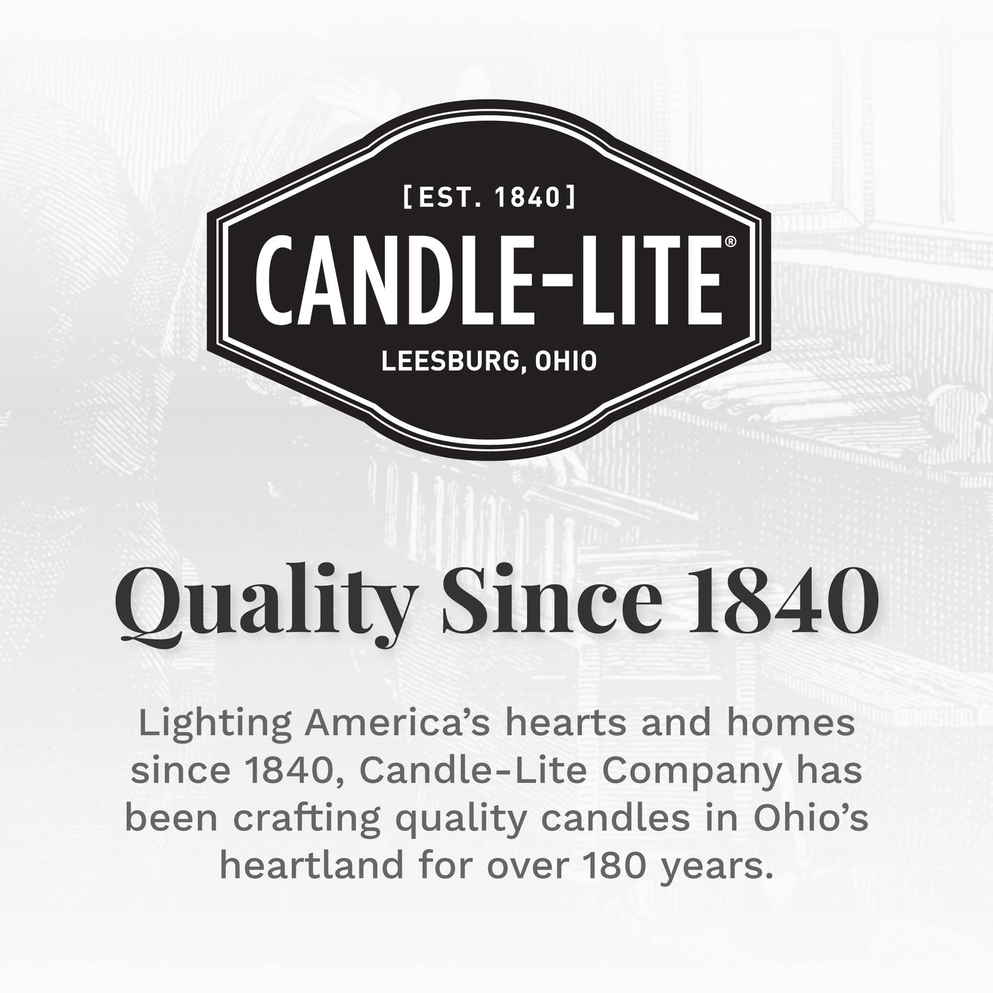 Candle-lite Scented Candles, Saltwater Lotus Fragrance, One 18 oz. Single-Wick Aromatherapy Candle with 110 Hours of Burn Time, White Color