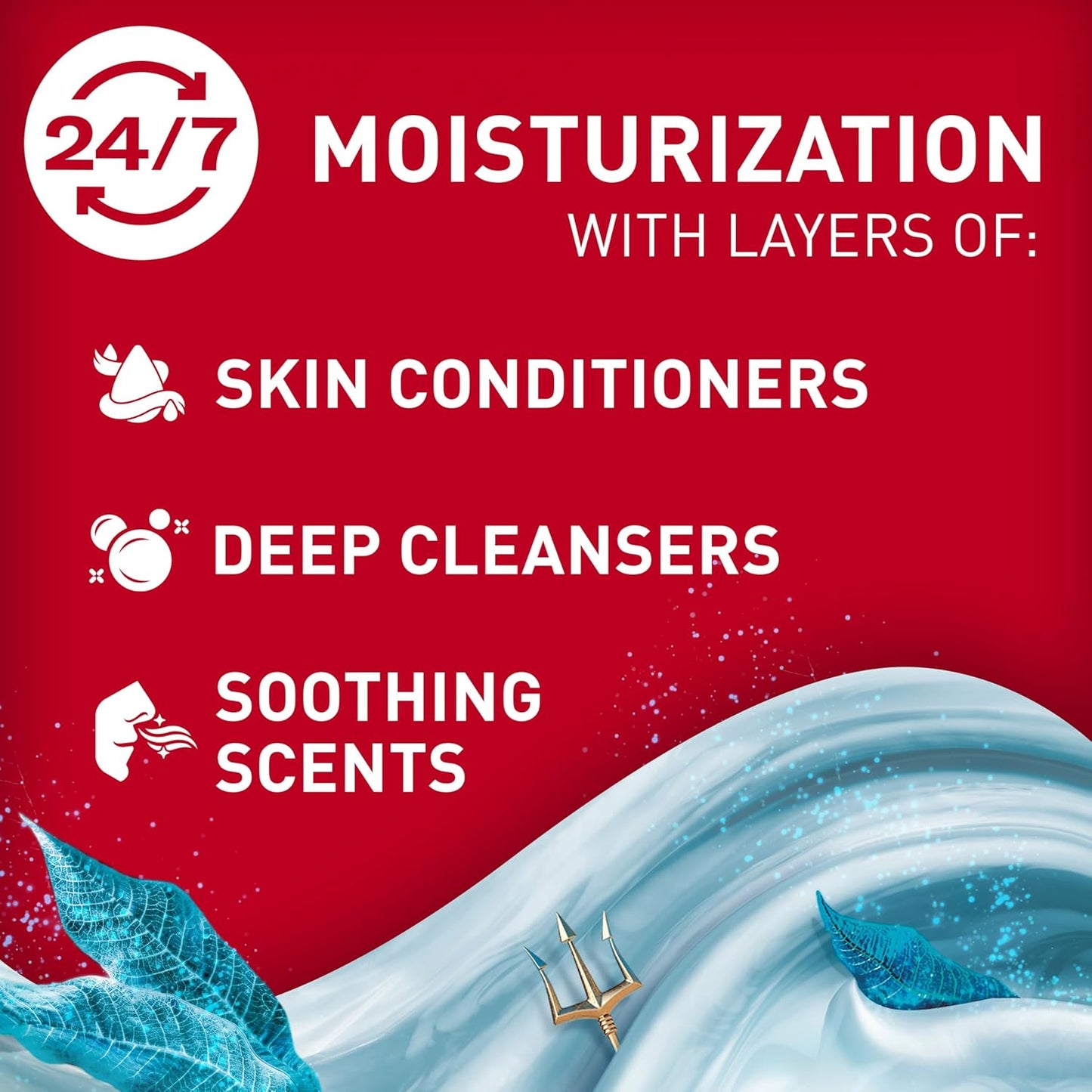 Old Spice Body Wash GentleMan’s Super Hydration for Men, 24/7 Renewing Moisture, Gentle on Skin with Skin Conditioners, Deep Sea with Ocean Waves + Kelp Scent, 20 oz