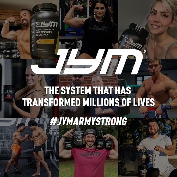 Pro JYM Chocolate Peanut Butter Protein Powder - Whey Protein Isolates, Casein, & Milk Protein, Lean Muscle Building for Men & Women, JYM Supplement Science, 22 Servings