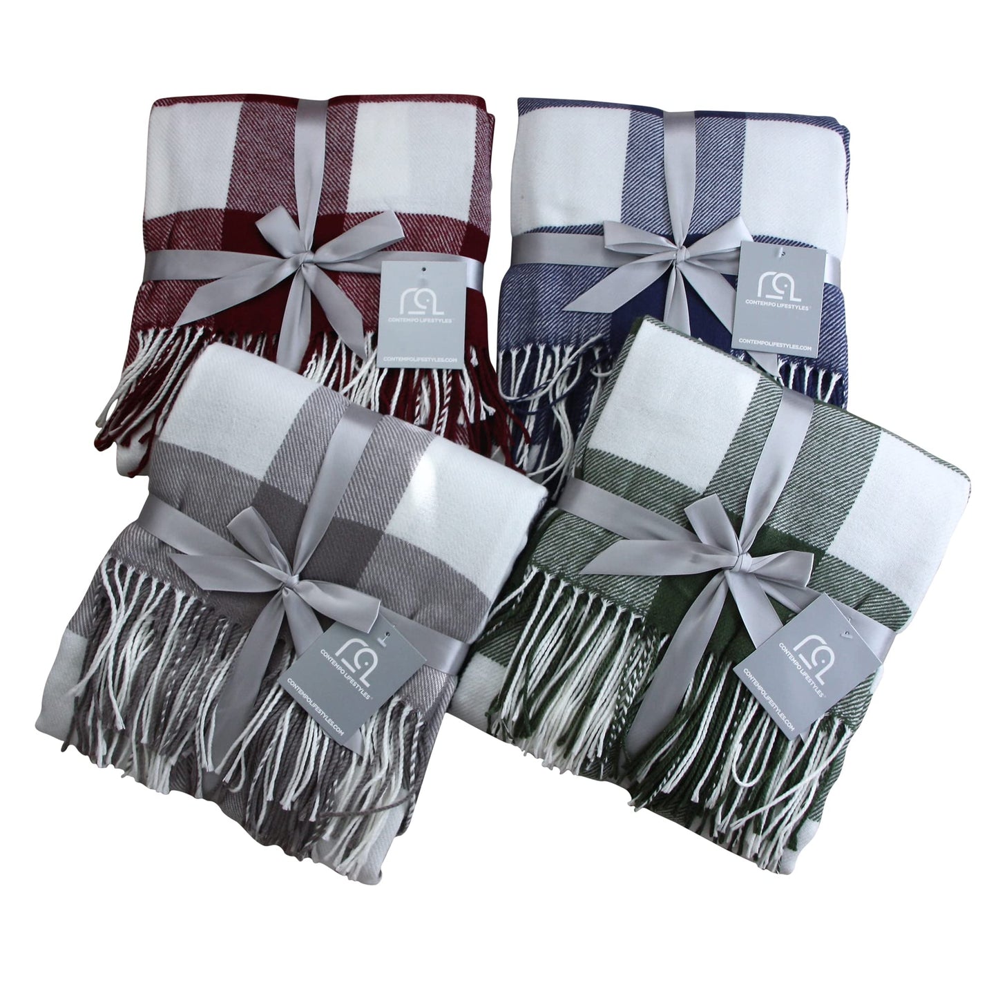 Blankets - Buffalo Plaid Throw Blanket - Decorative Checkered Blanket - Ultra-Soft - Lightweight & Indoor Outdoor Blanket - Ideal for Living Room, Couch, Travelling Good for All Seasons, Teal
