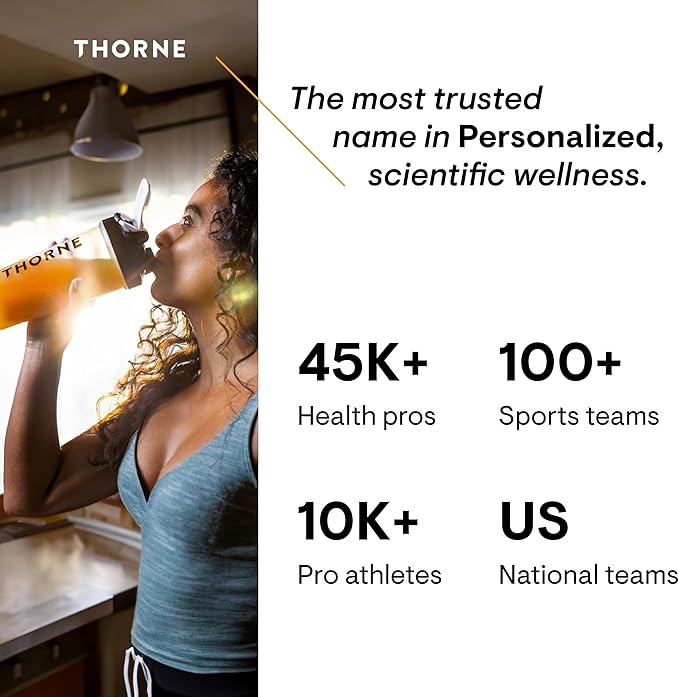 THORNE Vitamin D3 Supplement - Supports Healthy Bones, Teeth Muscles, Cardiovascular & Immune Function* - Gluten, Dairy & Soy-Free - 10,000 IU - 60 Capsules