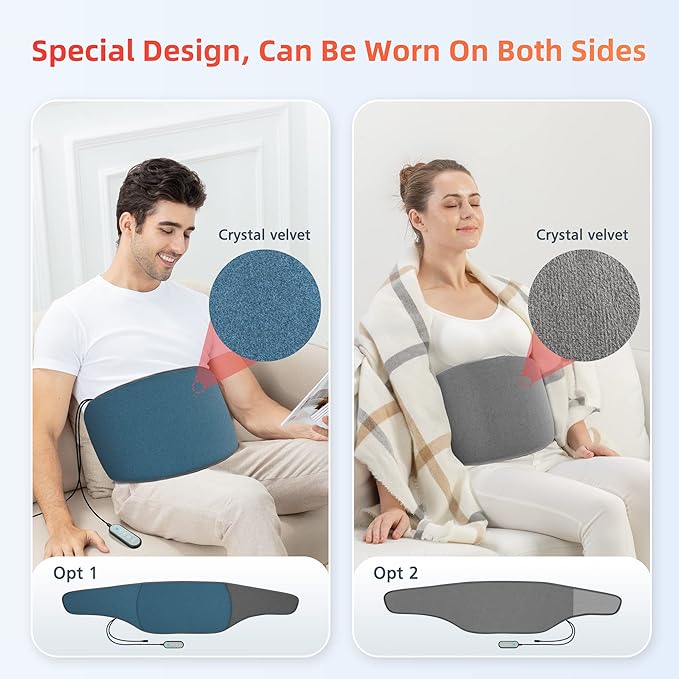 COMFIER Heated Wrap Belt & Back Massager