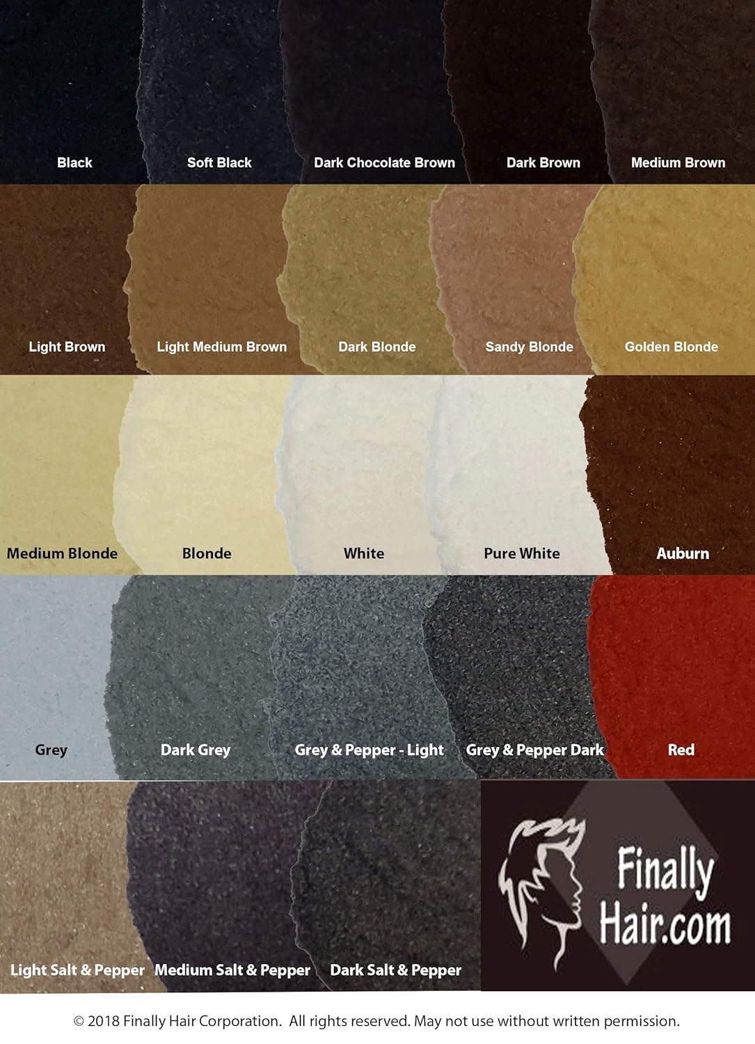 Hair Loss Concealer Fibers 200 Grams 7 Oz. With Bottle By Finally Hair 50g*4 (Sandy Blonde)