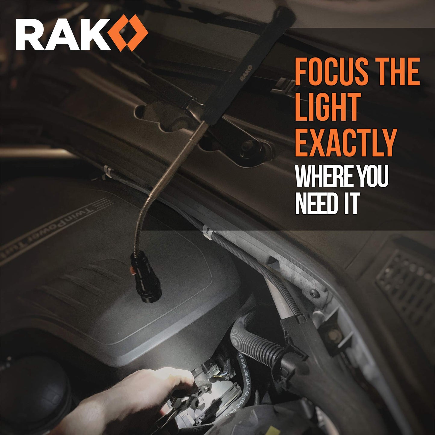 RAK Magnetic Pickup Tool Gifts for Men - Telescoping Magnet with LED Flashlight and 22 Inches Extendable Neck, Cool Magnetic Flashlight Gifts for Dad, Husband, Grandpa, Handyman