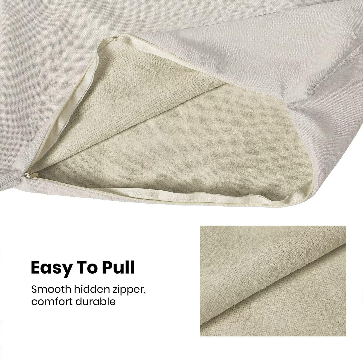 Abstract Line Throw Pillow Covers 18x18 Inch Set of 2, Black Line Decoration Throw Pillow Covers Decorative Art Outdoor Cushion Cover for Sofa Couch Farmhouse Room Bed Decor