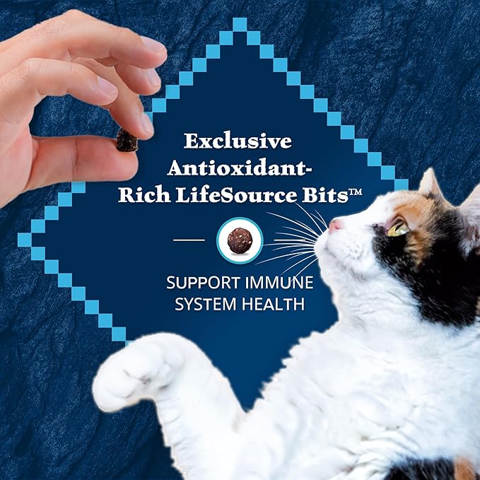 Blue Buffalo Wilderness Adult Dry Cat Food, Rocky Mountain Recipe, Chicken-Free & Grain-Free Recipe Made with Natural Ingredients, Red Meat, 4-lb Bag