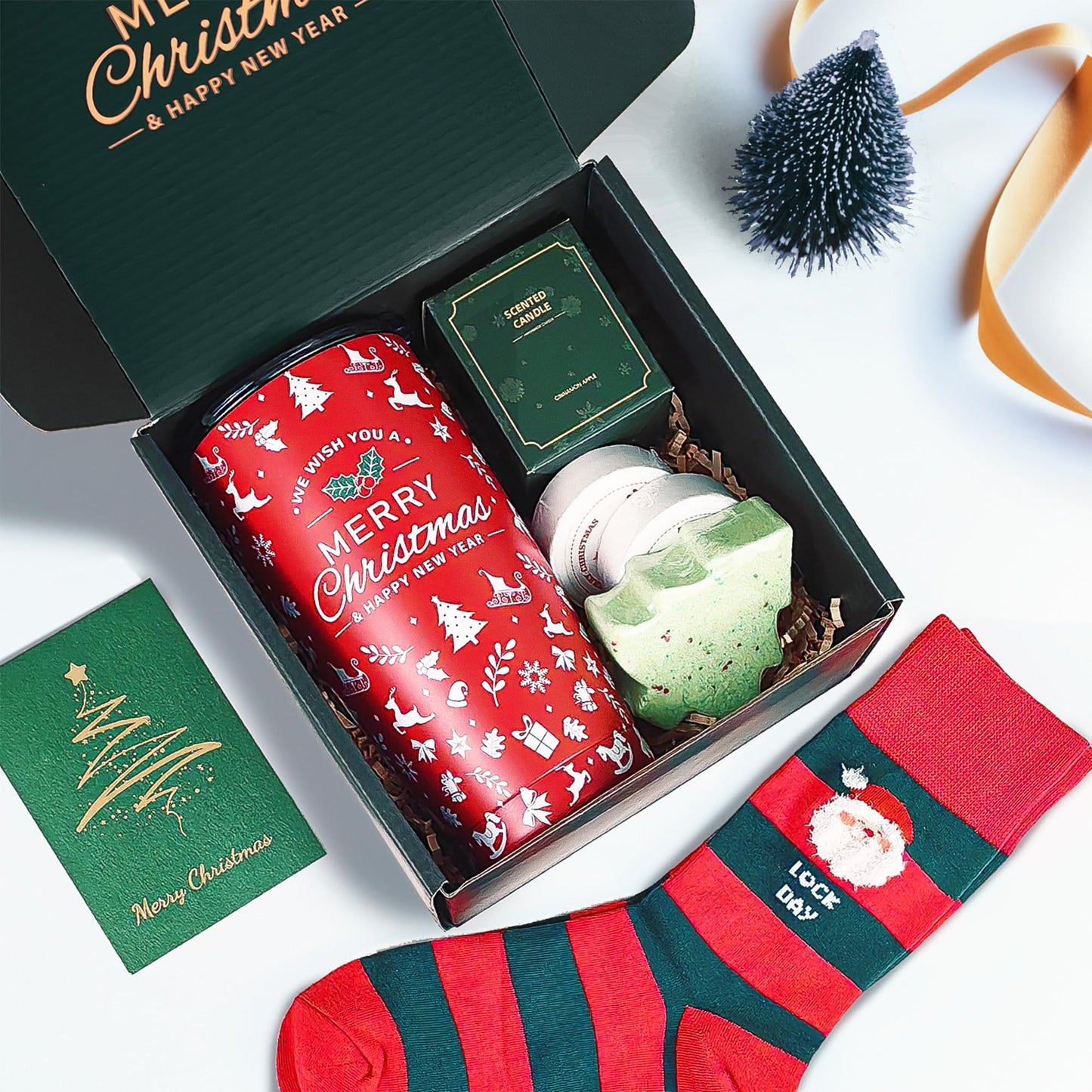 Christmas Gifts for Women 2025 – Unique Christmas Gift Sets for Women, Coworkers, Teacher, Sister, Mom, Wife, Friend, Xmas Gifts, Christmas Gift Baskets, Christmas Tumbler