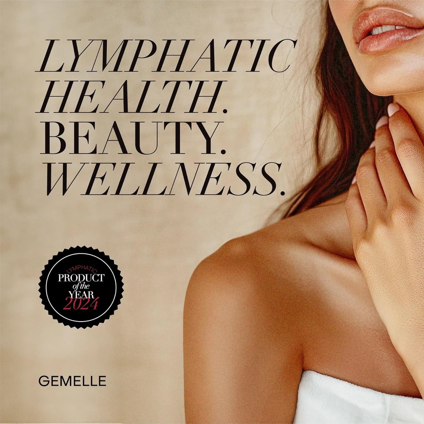 GEMELLE Lymphatic Gua Sha Breast Oil | 10x Award Winner | Lymphatic Drainage, Breast Health & Beauty | Targeted Use with Gua Sha Tool or Manual Massage | Natural, Clean Beauty - 15ml Starter Kit
