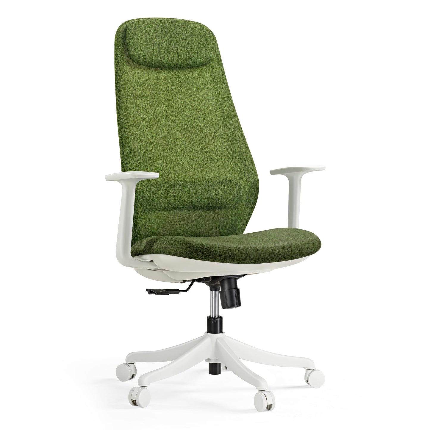 EUREKA ERGONOMIC Mesh Office Chair Green, Ergonomic Office Desk Chair with Adjustable Headrest, Comfy Home Desk Chair with Adjustable Lumbar Support, High Back Office Chair with Arms and Wheels