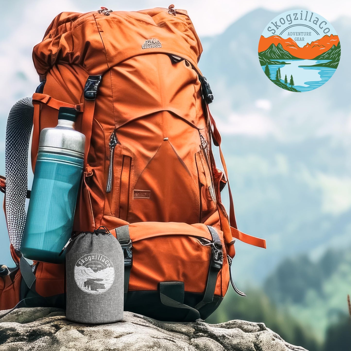 TrailNeck 1.0 Inflatable pillow, compact, portable, packable camp pillow, camping essentials, backpacking gear, hiking, deployments, car or plane travel pillow, beach, firm side sleeper pillows