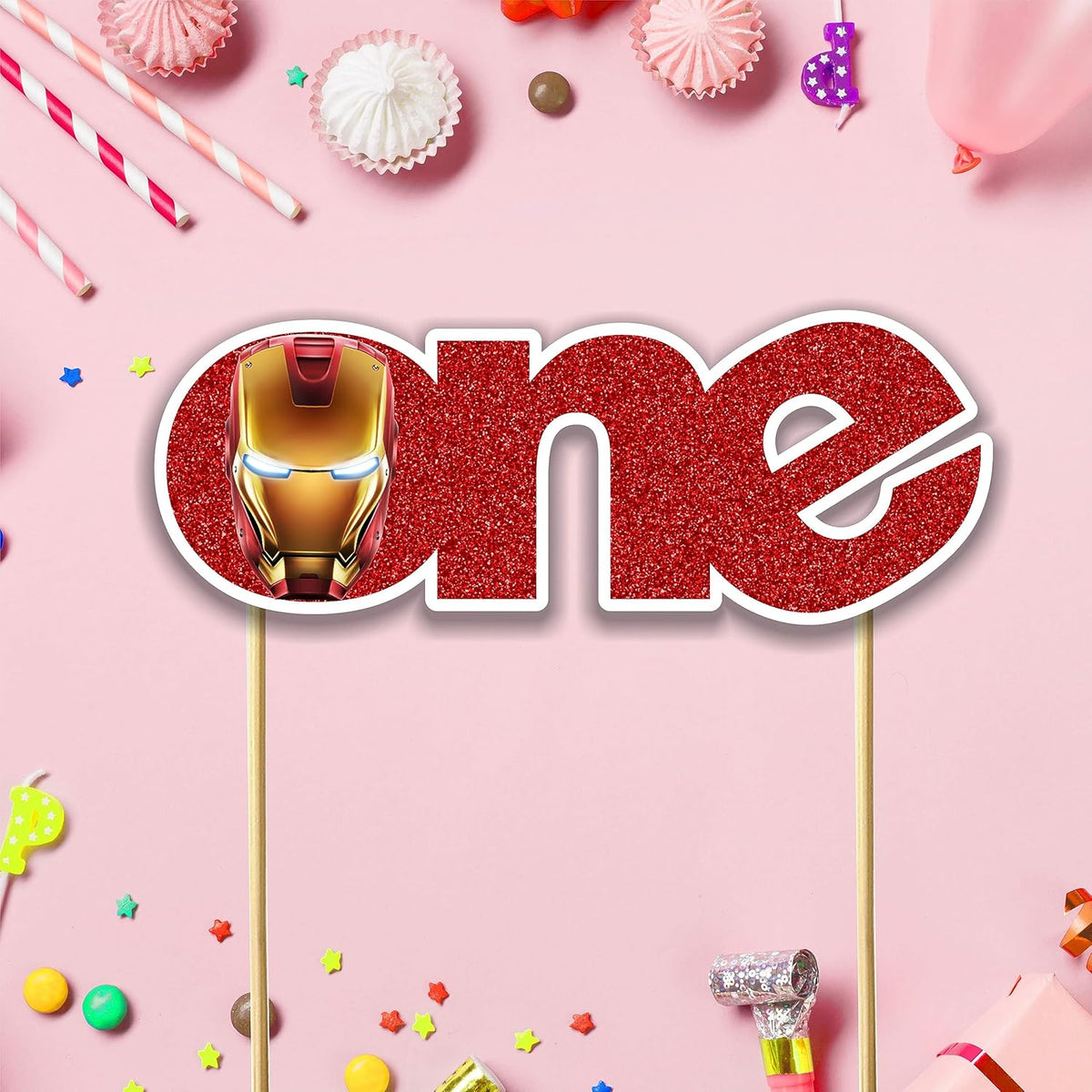 Seyal® Irn man One Cake Topper