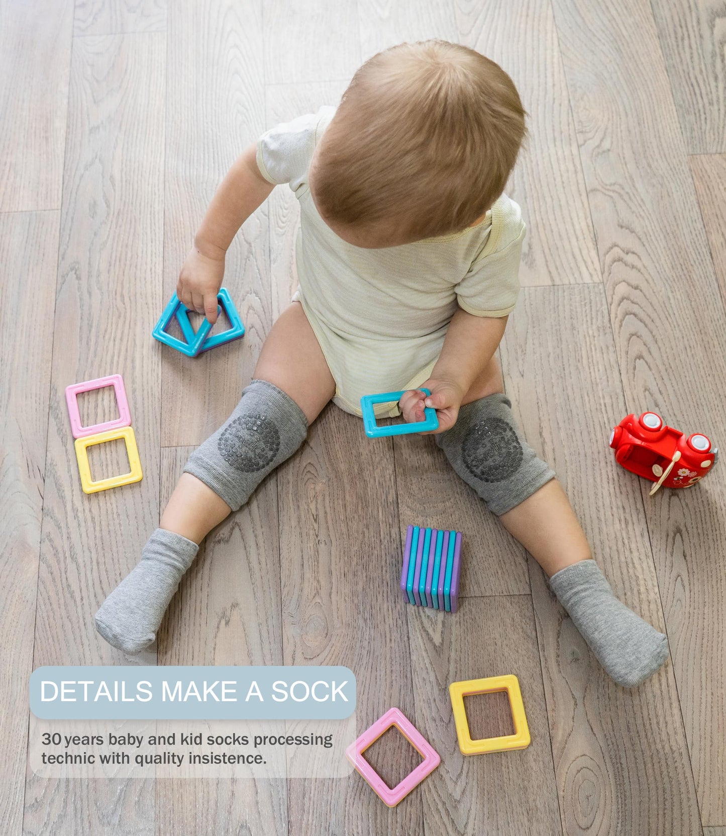 Simply Kids Baby Socks with Grips 12-18 Months Grippy Toddlers 12-24 2t Grippers 1-3 Years